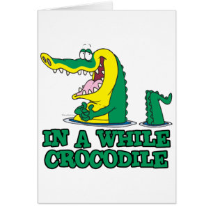 in een tijdje krokodil