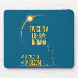 In een Totale Zonsverduistering in Twee Levens Muismat