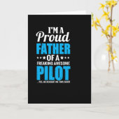 In een trotse vader van een freaking geweldige pil kaart (Gele Bloem)