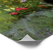 In een tuin in Cookham door George John Pinwell Poster (Hoek)