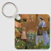 In een tuin in Cookham door George John Pinwell Sleutelhanger (Voorkant)