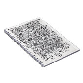 In een Tussen-plaats, inkttekening Notitieboek (Rechterzijde)