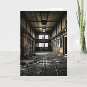 In een verlaten station kaart