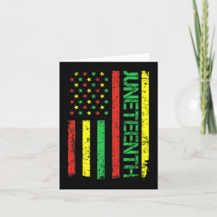 In een vlag voor Black History Day Black History M Kaart