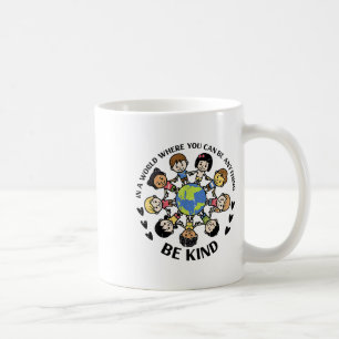 In een wereld als een soort Kinder Aarde tegen pes Koffiemok