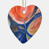 In een wereld van Grinches Keramisch Vierkant Orna Keramisch Ornament (Links)