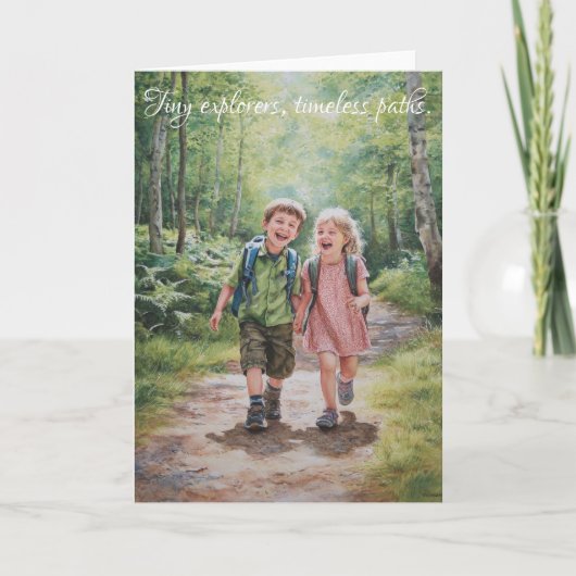 In een wereld van verwondering lopen we als één. aankondiging (Voorkant)