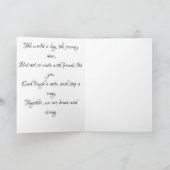 In een wereld van verwondering lopen we als één. aankondiging (Binnen)