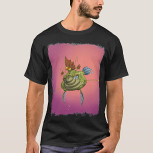 In een wereld van zijn eigen t-shirt