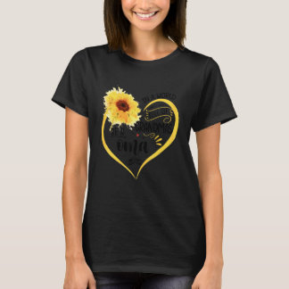 In Een Wereld Vol Oma's Wees Een Oma Zonneschijn T-shirt