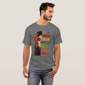 in een wereld vol prinsessen een Chingona Badass T-shirt (Voorkant volledig)