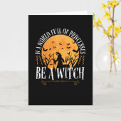 In een wereld vol prinsessen is een heks kaart (Gele Bloem)