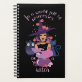 In een wereld vol prinsessen is een heks planner (Voorkant)
