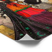 In een wereld vol prinsessen is een heks poster (Hoek)