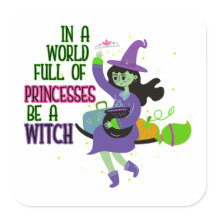 In een wereld vol prinsessen is een heks