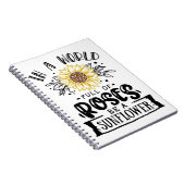 In een wereld vol rozen ... notitieboek (Rechterzijde)