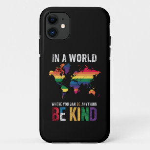 In Een Wereld Waar Je Alles Kan Zijn Wees Aardig Case-Mate iPhone Case