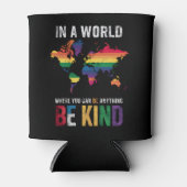 In een wereld waar je alles kunt zijn blikjeskoeler (Voorkant)