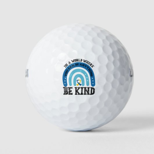 In een wereld waar je alles kunt zijn golfballen (Voorkant)