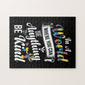 In een wereld waar je alles kunt zijn legpuzzel (Horizontaal)