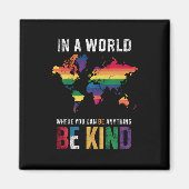 In een wereld waar je alles kunt zijn magneet (Voorkant)