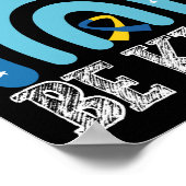 In een wereld waar je alles kunt zijn poster (Hoek)