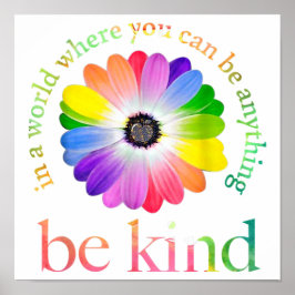 In een wereld waar je alles kunt zijn poster