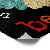 In een wereld waar je alles kunt zijn poster (Hoek)