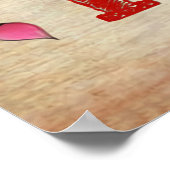 In een wereld waar je alles kunt zijn poster (Hoek)