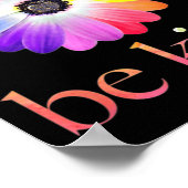 In een wereld waar je alles kunt zijn poster (Hoek)