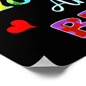 In een wereld waar je alles kunt zijn poster (Hoek)