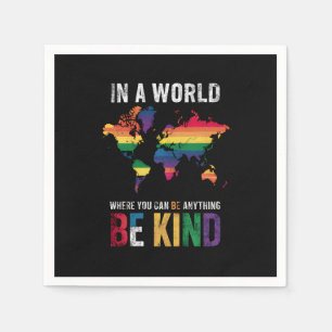 In een wereld waar je alles kunt zijn servet