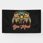 In een wereld waar je alles kunt zijn spandoek (Horizontaal)