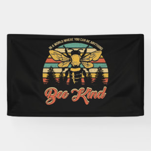 In een wereld waar je alles kunt zijn spandoek