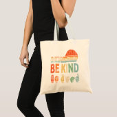 In een wereld waar je alles kunt zijn tote bag (Voorkant (product))