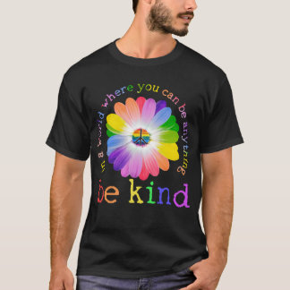 In een wereld waar je iets heel leuks kunt zijn t-shirt