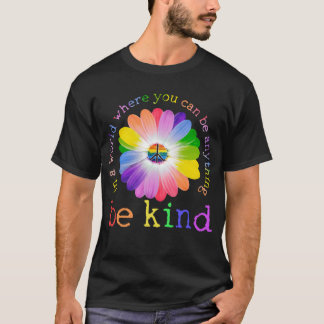 In een wereld waar je iets heel leuks kunt zijn t-shirt