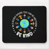 In een wereld wees vriendelijk Earth Unity Day Ora Muismat (Voorkant)