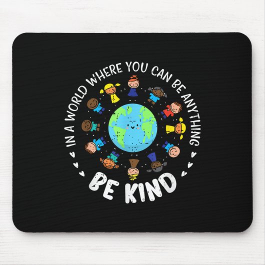 In een wereld wees vriendelijk Earth Unity Day Ora Muismat (Voorkant)