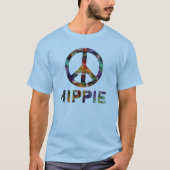 In een woord: Hippie Peace Sign T-shirt (Voorkant)