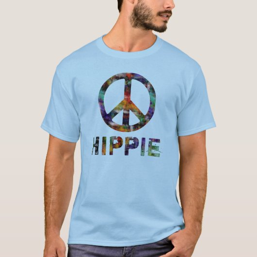 In een woord: Hippie Peace Sign T-shirt (Voorkant)