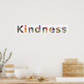 In een woord: Kindness Poster (Keuken)