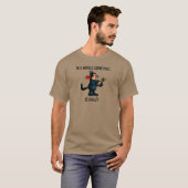 "In een World Gone Mad, wees Krazy" T-Shirt (Voorkant volledig)