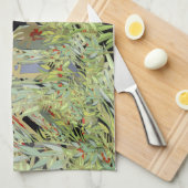 In een Zombie-tuin Theedoek (Quarter Fold)