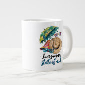 In een zomerse gemoedstoestand grote koffiekop (Voorkant rechts)