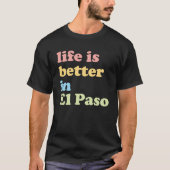 In El Paso TX T-shirt (Voorkant)