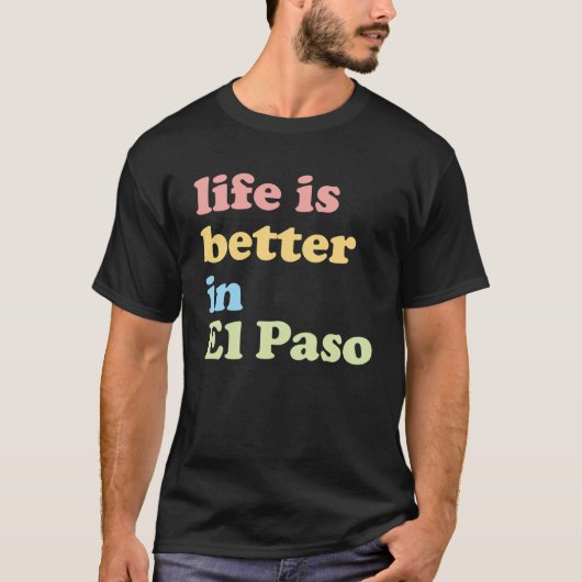 In El Paso TX T-shirt (Voorkant)