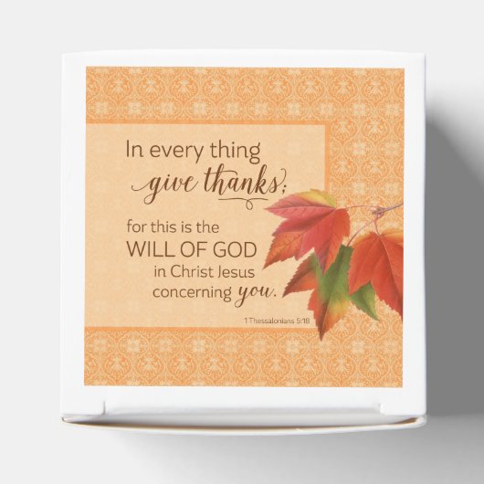 In elk ding geef je Bedankt - 1. 05:18 Bedankdoosjes (Bovenkant)