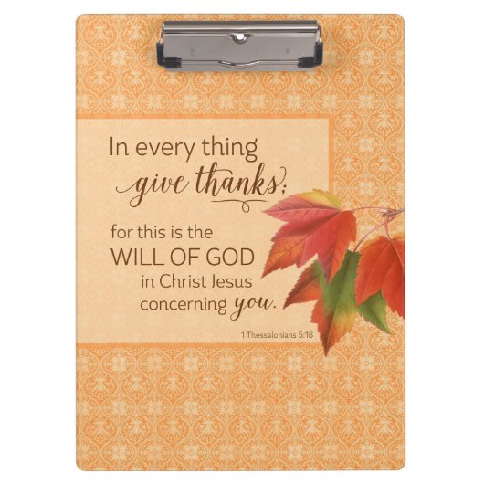 In elk ding geef je Bedankt - 1. 05:18 Klembord (Voorkant)