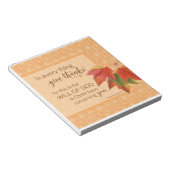 In elk ding geef je Bedankt - 1. 05:18 Notitieblok (Schuin)